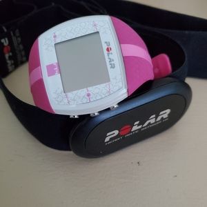 Polar FT4 heart rate sensor and monitor